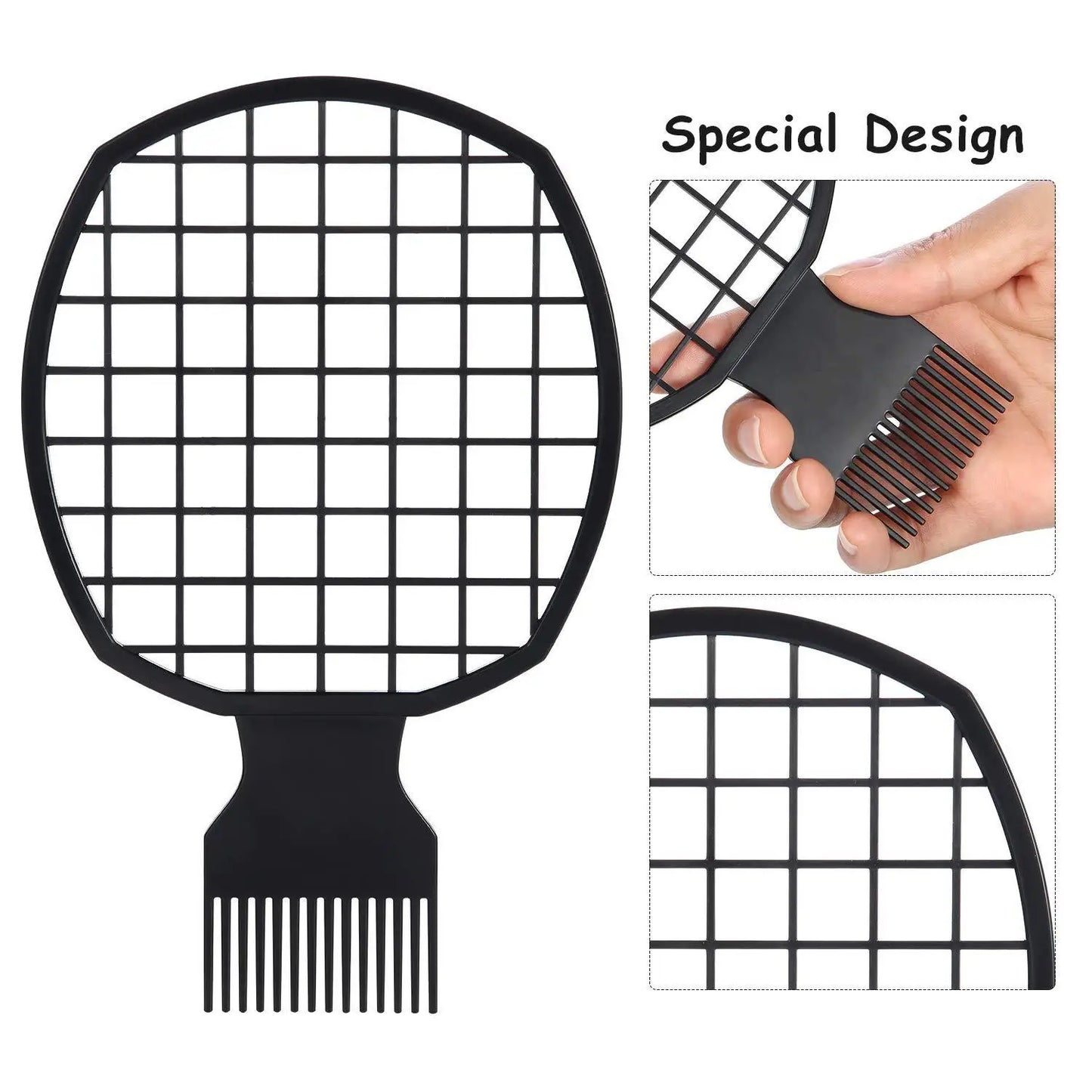 2/3pcs Afro Twist Hair Comb Sponge for Men and Women's Curly Hair Sponge Brush for Hairdressers and Personal Curly Hair Styling
