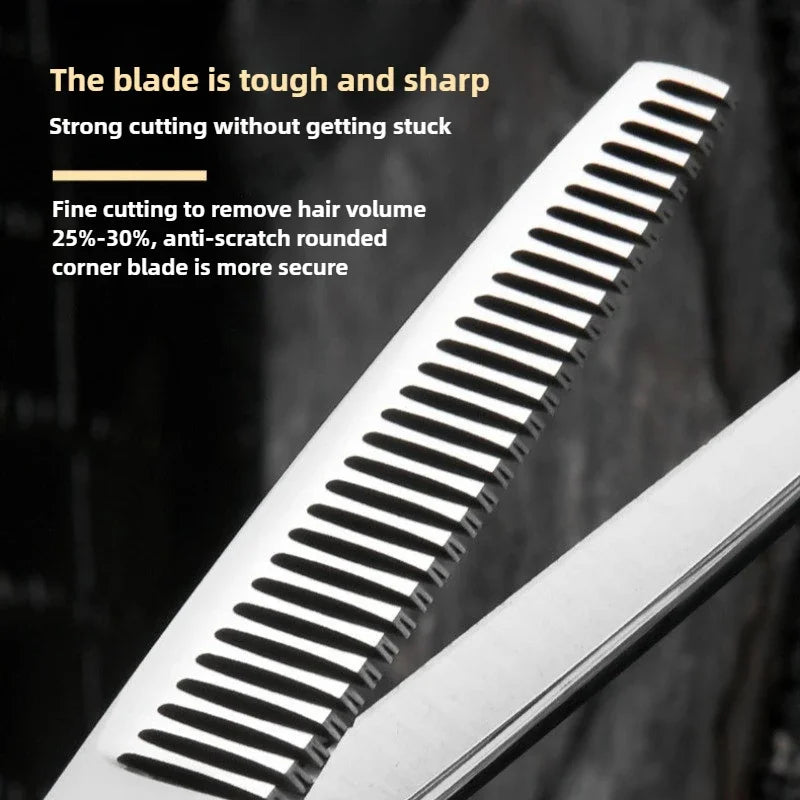 Japanese 440C Stainless Steel Scissors 6.0 Inch Straight Hair Cutting Shears Tool Profession Pet Grooming Scissors Barber Tools