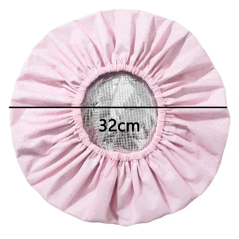 1PC Self-heating Tin Foil Hat Thickened Heating Steam Hair Mask Cap Portable Hair Salon Smooth Hair Oil Baking Cap