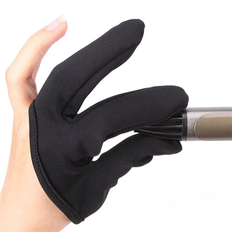 Multifunction Heat Resistant Gloves Reusable Black Cotton Gloves Use With Curling Iron Professional Hair Styling Tool