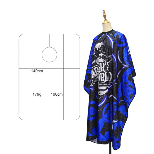 Barber Haircut Cloth New Hairdresser Apron Hairdress Gown Waterproof Hairdressing Coat Barbershop Salon Accessory