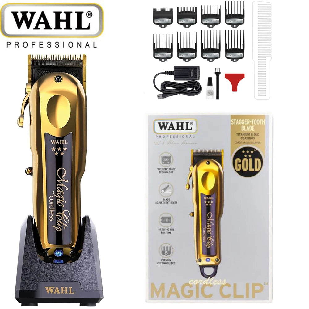 Wahl  Professional  Magic Clip Legend Barber Cordless Hair Clipper&Detailer Li Trimmer&Vanish Shaver For Barbers