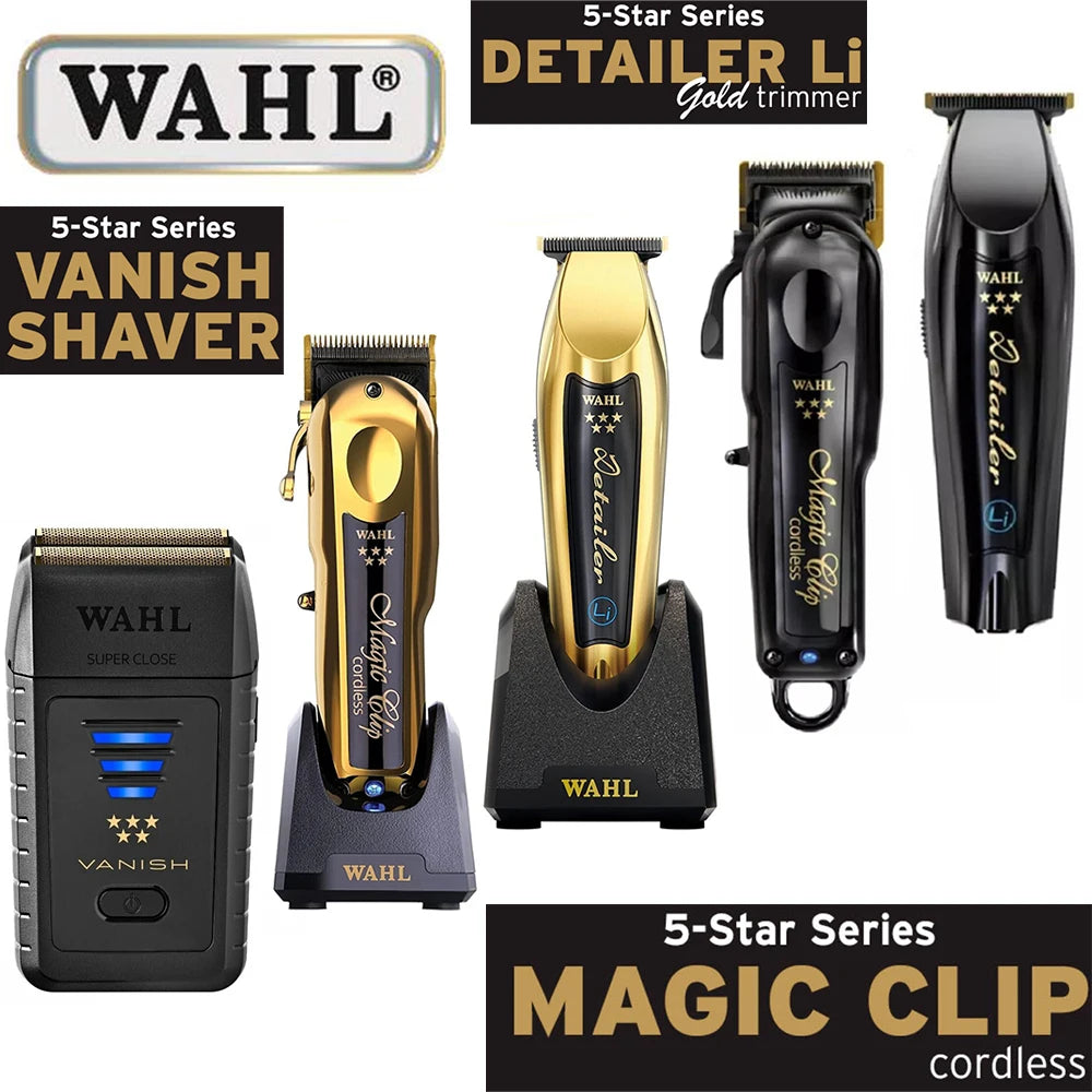 Wahl  Professional  Magic Clip Legend Barber Cordless Hair Clipper&Detailer Li Trimmer&Vanish Shaver For Barbers