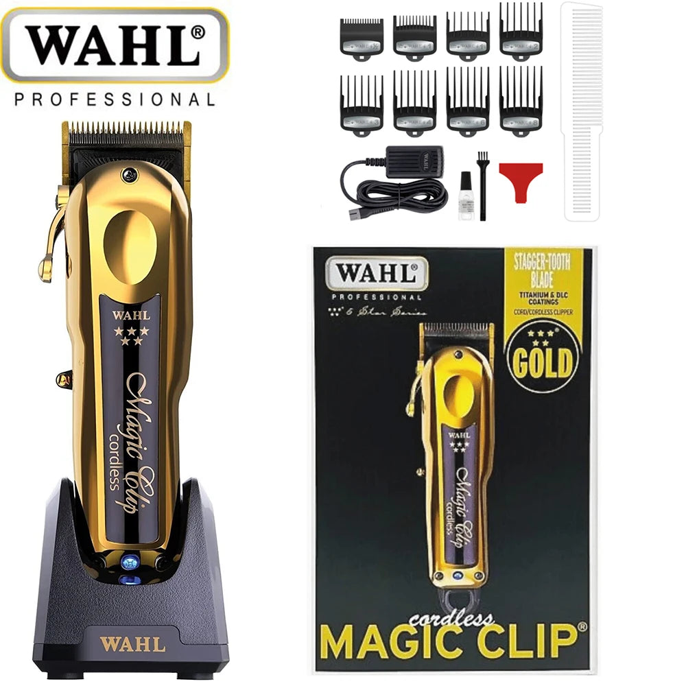 Wahl  Professional  Magic Clip Legend Barber Cordless Hair Clipper&Detailer Li Trimmer&Vanish Shaver For Barbers